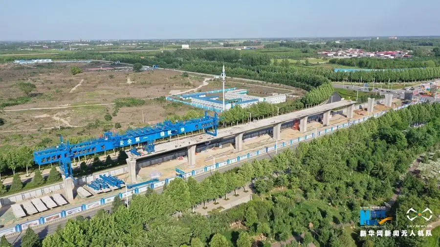 中铁一局、二局、四局、五局、十一局郑州至许昌市域铁路工程